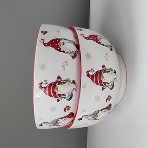 Small Gnome Holiday Bowls